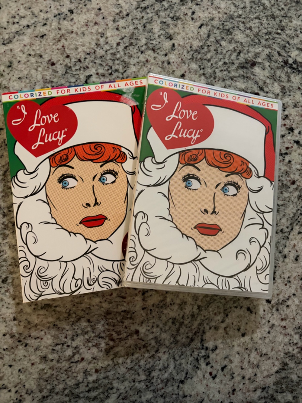 "I Love Lucy" Colorized 3 movies DVD
